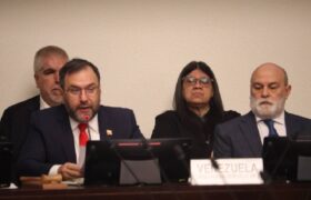 Canciller Gil denuncia continuas violaciones de principios de la Carta de Naciones Unidas