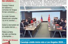 Edición Impresa Correo del Orinoco N° 5.066