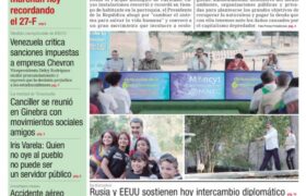 Edición Impresa Correo del Orinoco N° 5.078