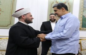 Presidente Maduro recibe a autoridad religiosa del Líbano Alí Muhammad Al Ghazzawi