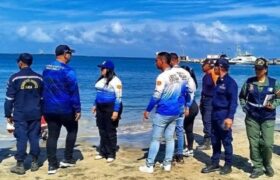 Restringen uso de siete playas en Puerto Cabello por fuerte oleaje