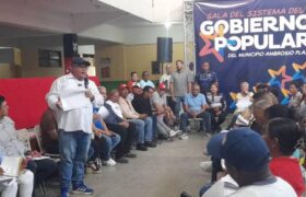 Freddy Rodríguez dio detalles para Instalación de Salas del Sistema de Gobierno Popular en Guarenas