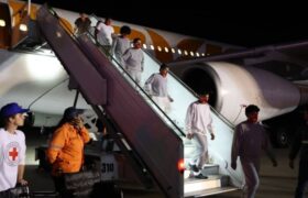 Desde Honduras arriban al país los 177 venezolanos rescatados de Guantánamo