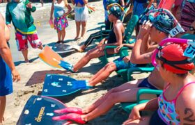I Campeonato Nacional de aguas abiertas con aletas se desarrolló en La Guaira