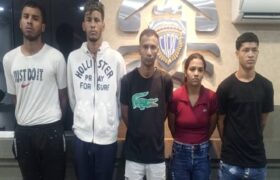 Detienen a cinco implicados en homicidio de un joven en Los Próceres