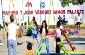 Mil 800 guariqueños beneficiados con rehabilitación del Parque Rafael Pellicer Viana