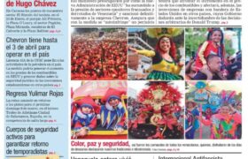 Edición Impresa Correo del Orinoco N° 5.081