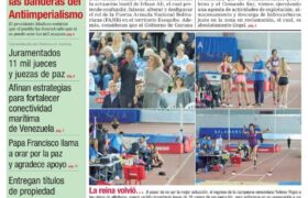 Edición Impresa Correo del Orinoco N° 5.086