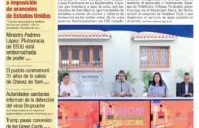Edición Impresa Correo del Orinoco N° 5.103