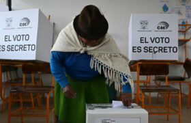 CNE de Ecuador: 10.22% de los electores que ya ejercieron su derecho al voto