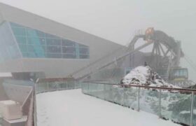 Nueva nevada se registra este viernes en Mérida