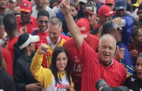 Cabello asegura: «Aragua seguirá siendo territorio revolucionario» con Joana Sánchez
