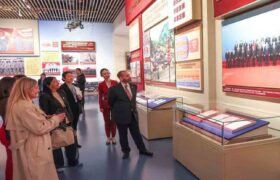 Vicepresidenta Rodríguez visitó Museo del Partido Comunista de China