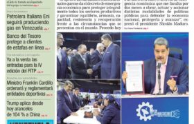 Edición Impresa Correo del Orinoco N° 5.116