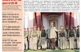 Edición Impresa Correo del Orinoco N° 5.122
