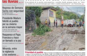 Edición Impresa Correo del Orinoco N° 5.124