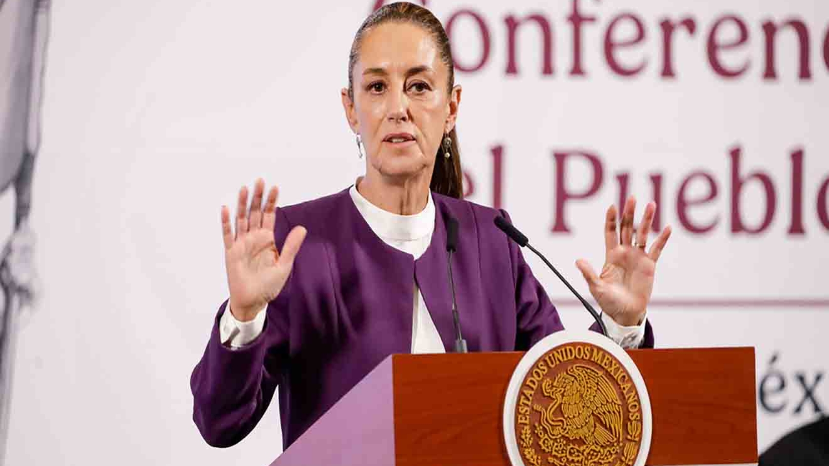 Presidenta Sheinbaum responde a las amenazas de Donald Trump