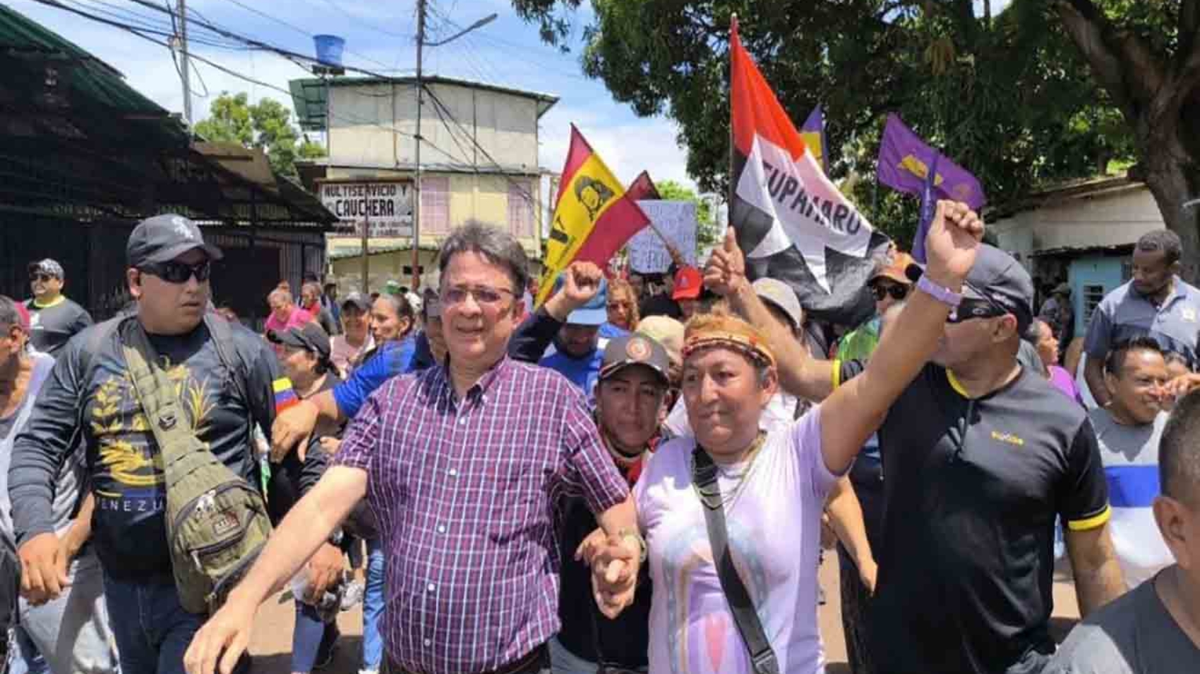 Pueblo Revolucionario de Amazonas acompañó la inscripción del candidato del Gran Polo Patriótico