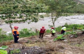 Protección civil monitorea ríos ante la llegada de las lluvias en Uribante