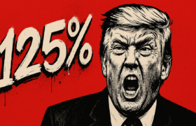 Trump aumenta inmediatamente los aranceles a China a 125 %