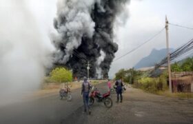 Funcionarios de seguridad inician investigación de incendio de camaronera en Zulia