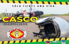 Inicia campaña preventiva “Menos Velocidad, Más Seguridad” para motorizados