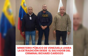 Fiscal Saab anuncia extradición desde El Salvador a Venezuela del criminal Richard Cardozo