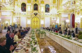 Gran agasajo ofreció Rusia a líderes mundiales por el Día de la Victoria