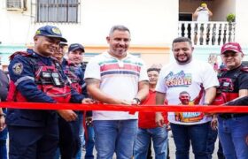 Inauguran nueva sede de bomberos en Pariaguán