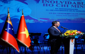 Venezuela acompaña conmemoración del 135° natalicio del líder vietnamita Ho Chi Minh