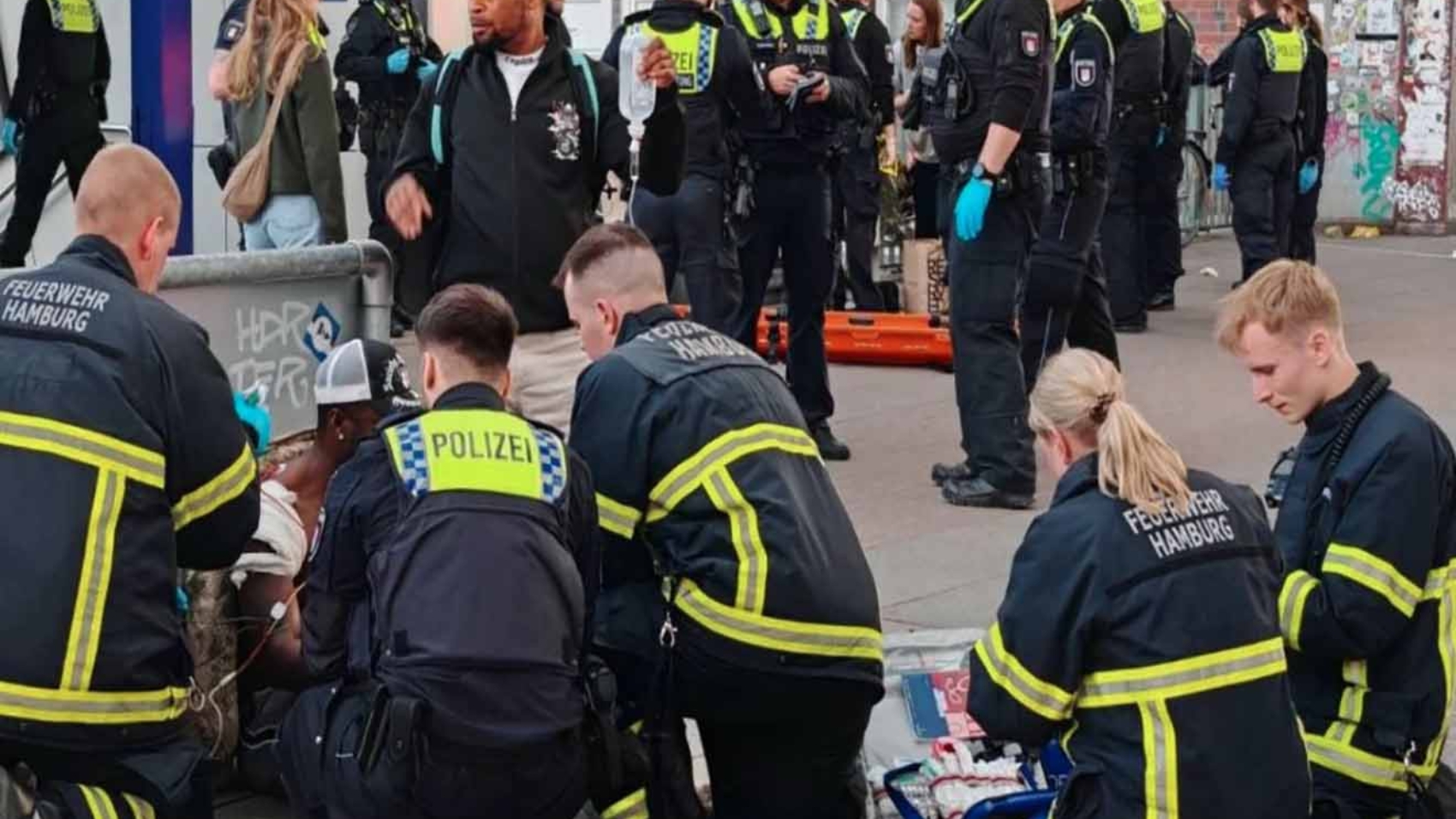 Ataque con cuchillo en Hamburgo deja 12 heridos