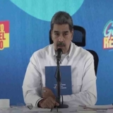 El presidente Nicolás Maduro