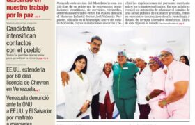 Edición Impresa Correo del Orinoco N° 5.154