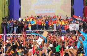 Pueblo de Aragua desbordó fervor revolucionario en apoyo a Joana Sánchez