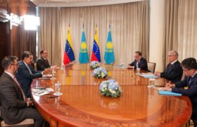 Presidente Maduro destaca grato encuentro con el presidente de Kazajistán para impulsar cooperación