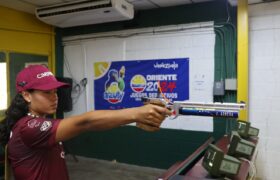 Talento juvenil venezolano en la Copa del Mundo Junior de Tiro Deportivo en la ciudad Suhl, Alemania