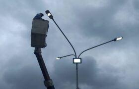 CORPOELEC optimiza alumbrado público en vías expresas apureñas