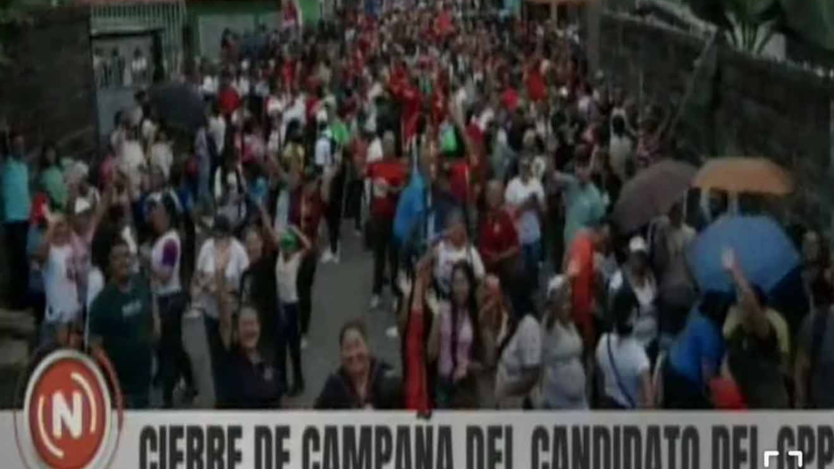 cierre de campaña en barinas
