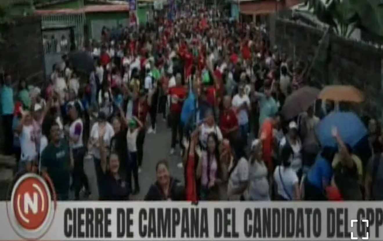 cierre de campaña en barinas