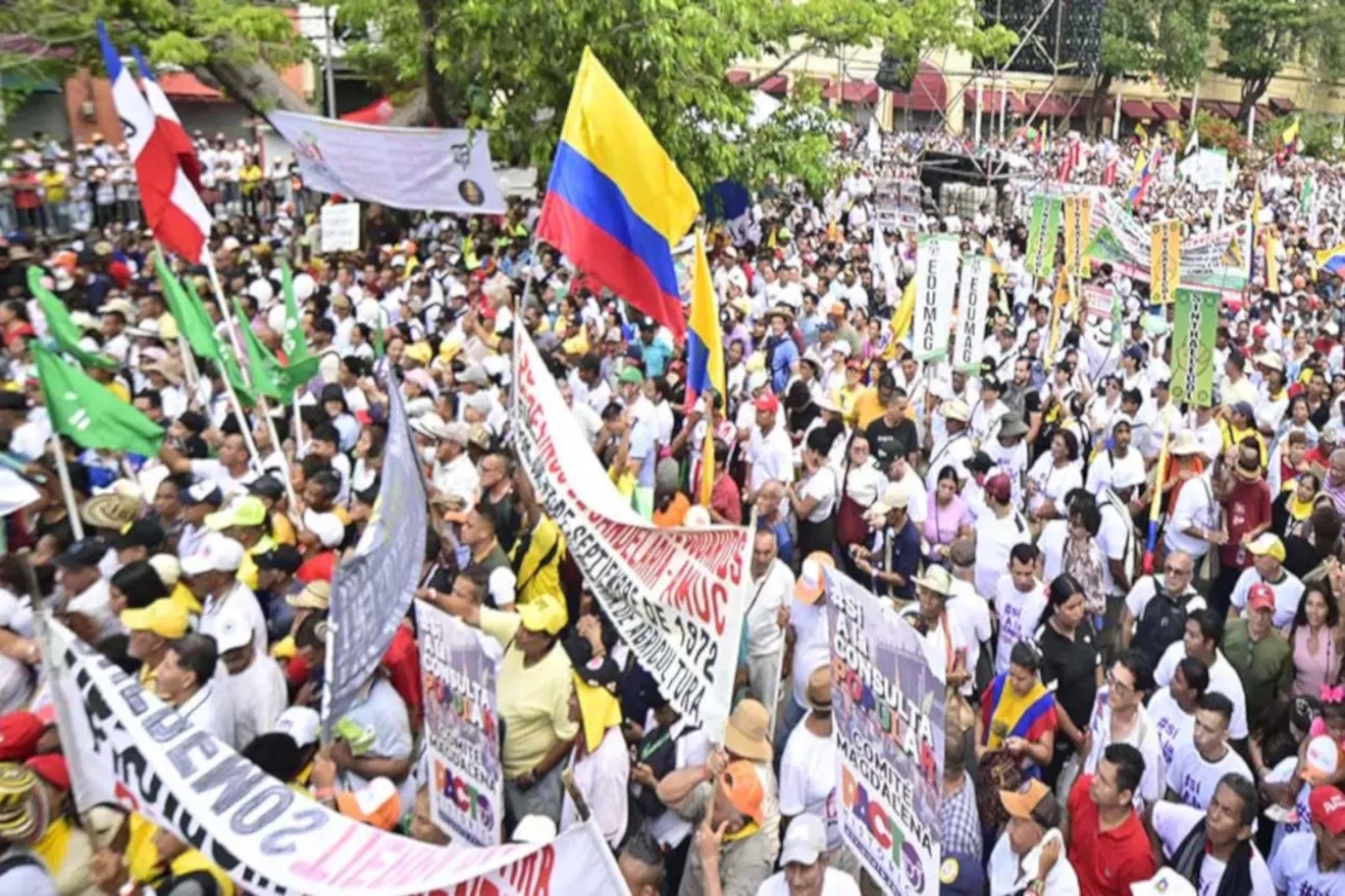 Colombia: Paro nacional de 48 horas en respaldo a consulta popular promovida por Gobierno de Petro