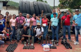 Comuna Valles del Neverí en Anzoátegui avanza en la expansión de su sistema hídrico