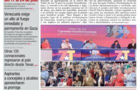 Edición Impresa Correo del Orinoco N° 5.182