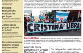 Edición Impresa Correo del Orinoco N° 5.183