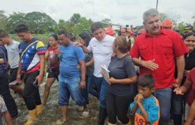 Gobierno Bolivariano se despliega en el Sur del Lago para evaluar afectaciones por lluvias