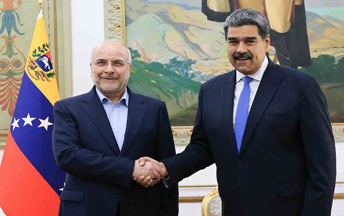 Presidente Maduro y Mohammad Baqer Qalibaf