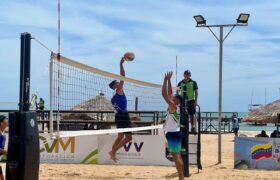Voleibol de playa avanzó en San Juan de Los Morros
