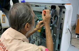 Cayapa Heroica realiza abordaje técnico en el Hospital Oncológico Dr. Miguel Pérez Carreño
