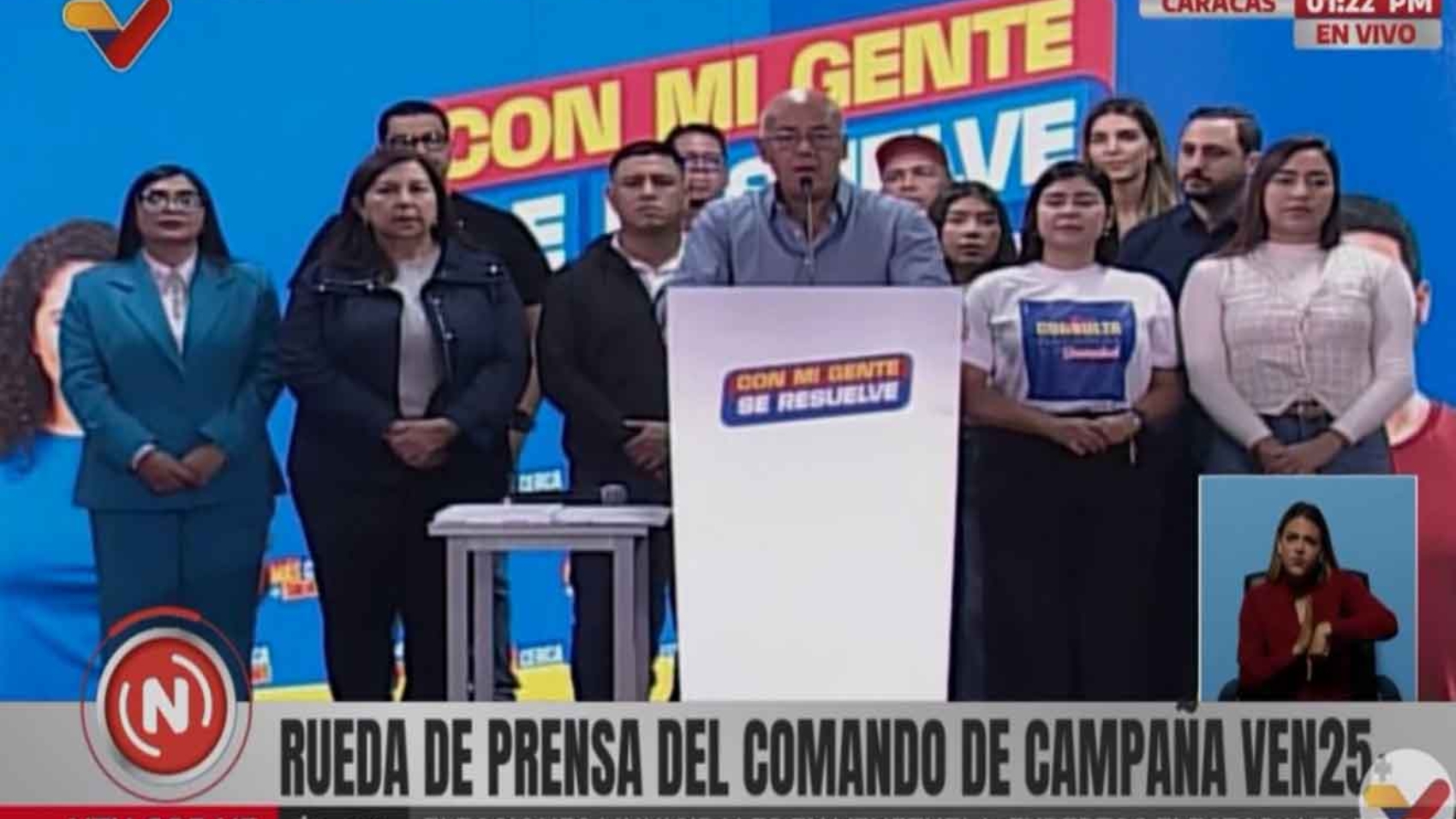 Comando de Campaña Ven25+