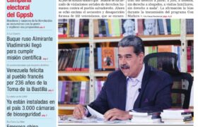 Edición Impresa Correo del Orinoco N° 5.209