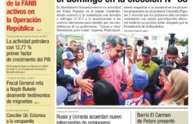 Edición Impresa Correo del Orinoco N° 5.218